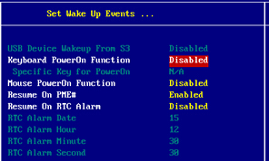 微星主板BIOS设置－电源管理设置