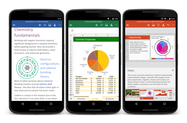 Android:小心!microsoft Office狼来了