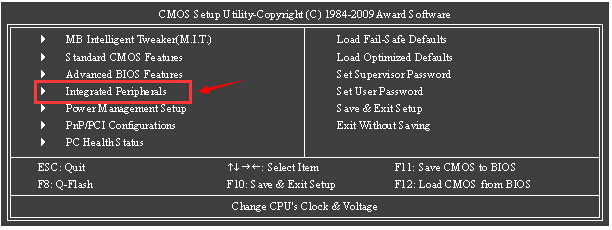 技嘉ep41主板BIOS设置IDE模式