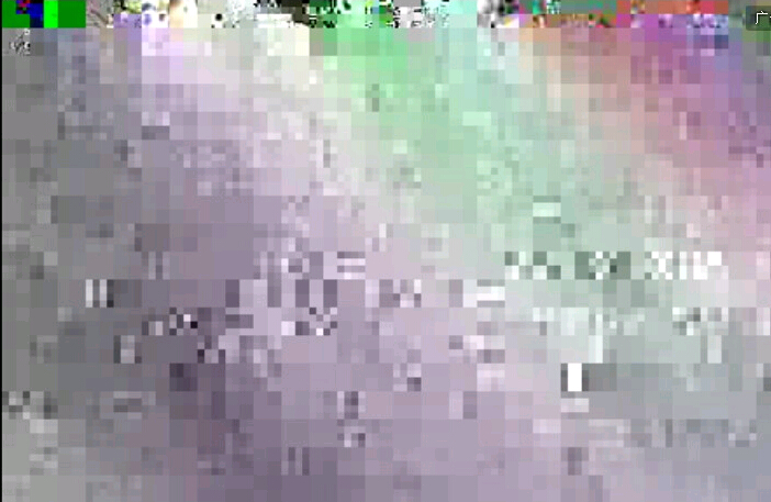 花屏,看电影花屏