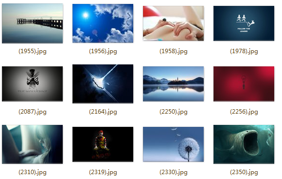 win10精美壁纸打包下载100P