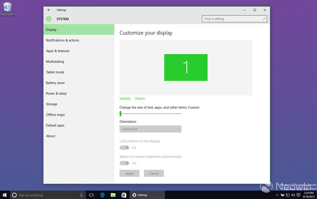 Win10预览版10525图赏 色彩缤纷赏心悦目 
