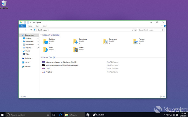Win10预览版10525图赏 色彩缤纷赏心悦目 